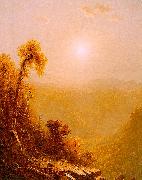 Sanford Robinson Gifford October in the Catskills oil on canvas